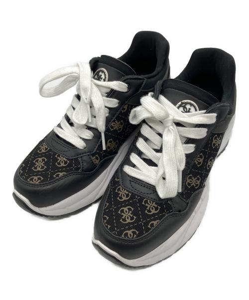 GUESS（ゲス）GUESS (ゲス) SAMRA Shoes ブラック サイズ:6 1/2 Mの古着・服飾アイテム