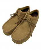 CLARKSクラークス）の古着「WallabeeGTX」｜ベージュ