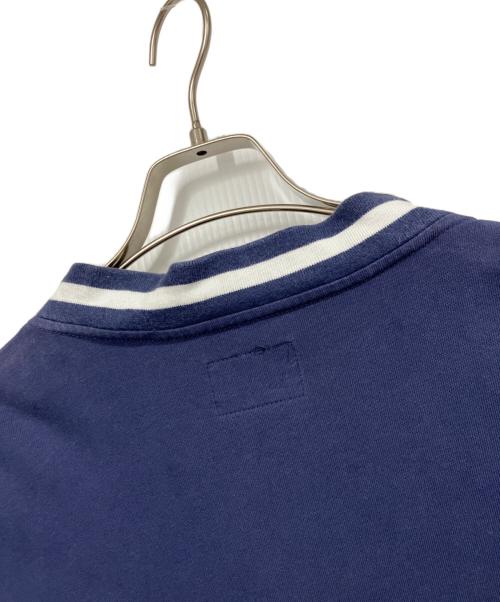 stussy（ステューシー）stussy (ステューシー) Script Baseball Jersey ネイビー サイズ:Ｌの古着・服飾アイテム