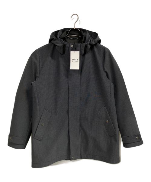 TAKEO KIKUCHI（タケオキクチ）TAKEO KIKUCHI (タケオキクチ) ドビーダウンライナー付ブルゾン ブラック サイズ:Lの古着・服飾アイテム