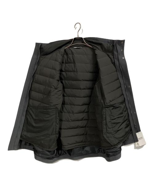 TAKEO KIKUCHI（タケオキクチ）TAKEO KIKUCHI (タケオキクチ) ドビーダウンライナー付ブルゾン ブラック サイズ:Lの古着・服飾アイテム