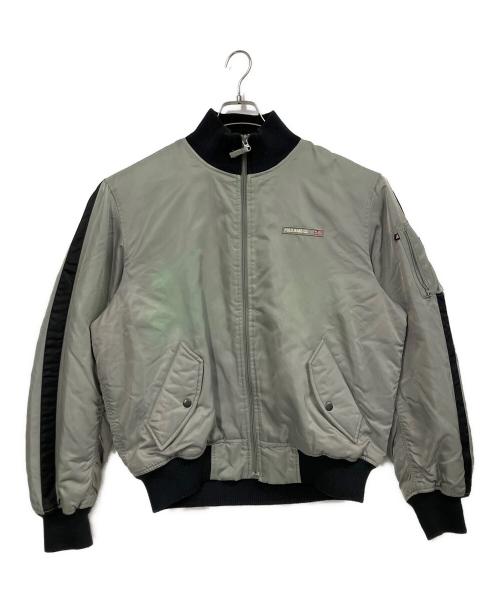 POLO JEANS（ポロジーンズ）POLO JEANS (ポロジーンズ) MA-1ジャケット カーキ サイズ:Mの古着・服飾アイテム