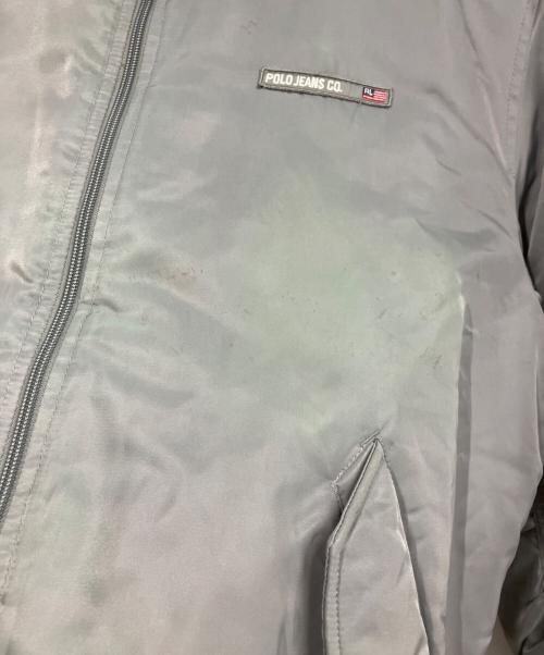 POLO JEANS（ポロジーンズ）POLO JEANS (ポロジーンズ) MA-1ジャケット カーキ サイズ:Mの古着・服飾アイテム
