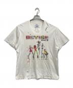 doublet×PZ TODAYダブレット×-）の古着「24ss DEVICE GIRLS T-SHIRT」｜ホワイト