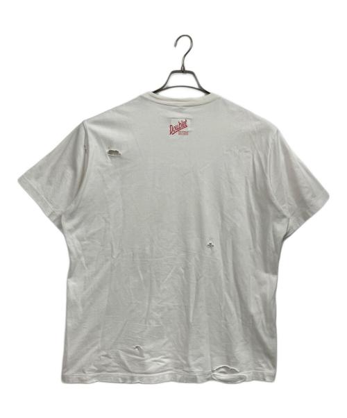 doublet（ダブレット）doublet (ダブレット) PZ today (-) 24ss DEVICE GIRLS T-SHIRT ホワイト サイズ:記載無しの古着・服飾アイテム