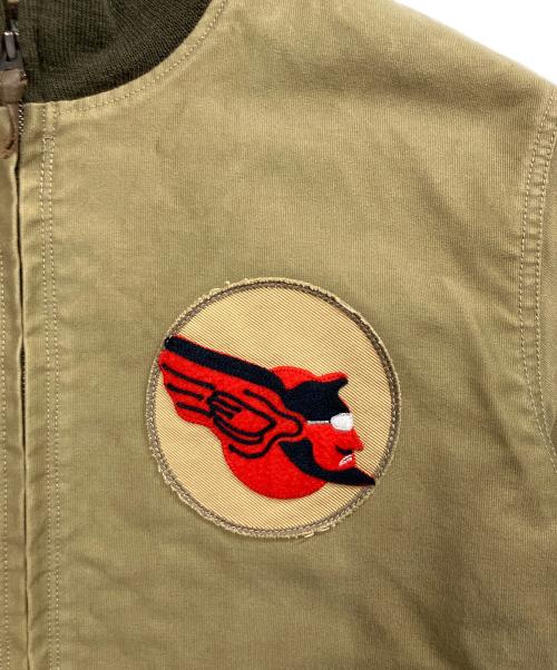 Pherrow's（フェローズ）PHERROW'S (フェローズ) US NAVY 1168 DECK JACKET カーキ サイズ:44の古着・服飾アイテム