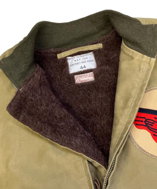 Pherrow's（フェローズ）PHERROW'S (フェローズ) US NAVY 1168 DECK JACKET カーキ サイズ:44の古着・服飾アイテム