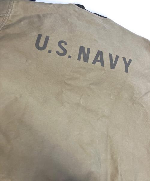 Pherrow's（フェローズ）PHERROW'S (フェローズ) US NAVY 1168 DECK JACKET カーキ サイズ:44の古着・服飾アイテム