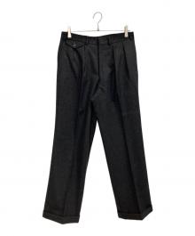 POLO RALPH LAUREN（ポロ・ラルフローレン）の古着「ウールスラックス」｜ブラック