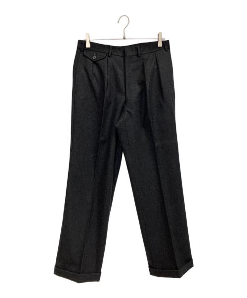 POLO RALPH LAUREN（ポロ・ラルフローレン）POLO RALPH LAUREN (ポロ・ラルフローレン) ウールスラックス ブラック サイズ:82の古着・服飾アイテム