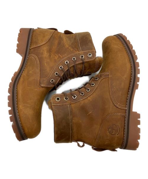 Timberland（ティンバーランド）Timberland (ティンバーランド) ラグ ウォータープルーフ ブーツ  ブラウン サイズ:26の古着・服飾アイテム