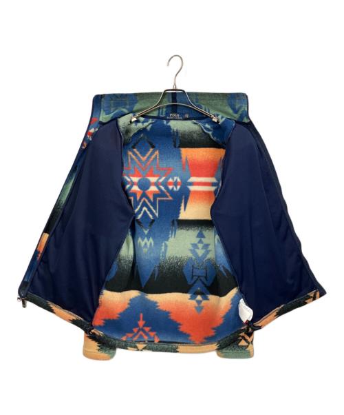 POLO RALPH LAUREN（ポロ・ラルフローレン）POLO RALPH LAUREN (ポロ・ラルフローレン) フリースジャケット ブルー サイズ:Sの古着・服飾アイテム
