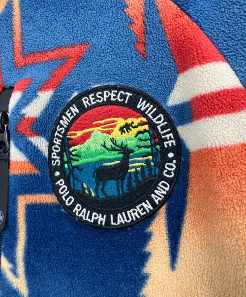 POLO RALPH LAUREN（ポロ・ラルフローレン）POLO RALPH LAUREN (ポロ・ラルフローレン) フリースジャケット ブルー サイズ:Sの古着・服飾アイテム
