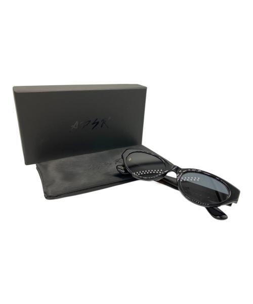 A.D.S.R.（エーディーエスアール）A.D.S.R. (エーディーエスアール) サングラス　MONIKA01 ブラック×ブラウンの古着・服飾アイテム