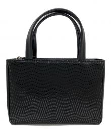 印傳屋（インデンヤ）の古着「ハンドバッグ」｜ブラック