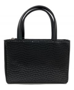 PRADA プラダ ミニハンドバッグ ツィード 中古・古着通販】PRADA (プラダ) フラットツイードハンドバッグ