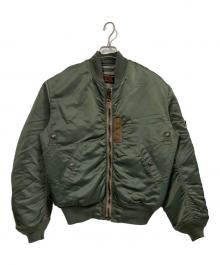 C.A.B.CLOTHING（キャブクロージング）の古着「MA-1ジャケット」｜カーキ