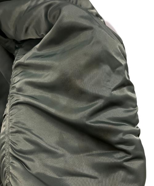 C.A.B.CLOTHING（キャブクロージング）C.A.B.CLOTHING (キャブクロージング) MA-1ジャケット カーキ サイズ:Lの古着・服飾アイテム