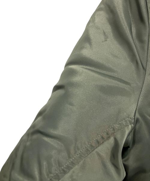 C.A.B.CLOTHING（キャブクロージング）C.A.B.CLOTHING (キャブクロージング) MA-1ジャケット カーキ サイズ:Lの古着・服飾アイテム