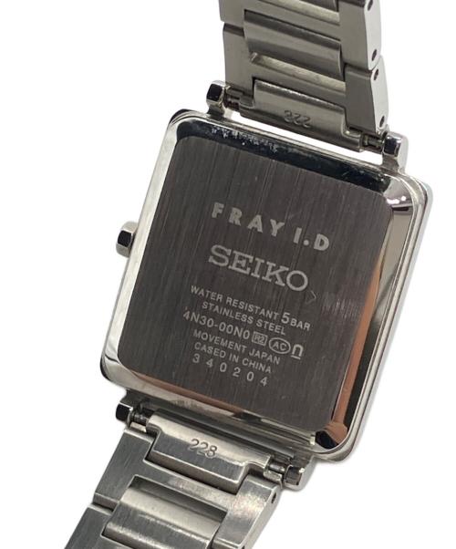 SEIKO（セイコー）SEIKO (セイコー) FRAY ID (フレイ アイディー) 腕時計 ホワイトの古着・服飾アイテム