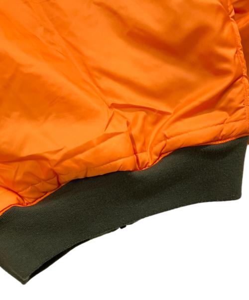 ALPHA（アルファ）ALPHA (アルファ) MA-1ジャケット カーキ サイズ:Lの古着・服飾アイテム