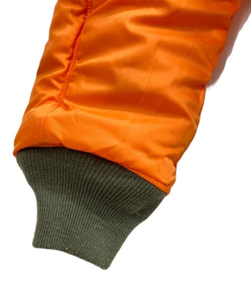 ALPHA（アルファ）ALPHA (アルファ) MA-1ジャケット カーキ サイズ:Lの古着・服飾アイテム