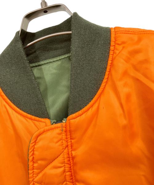 ALPHA（アルファ）ALPHA (アルファ) MA-1ジャケット カーキ サイズ:Lの古着・服飾アイテム