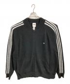 adidasアディダス）の古着「SST トラックトップ ニット」｜ブラック