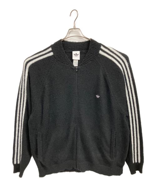 adidas（アディダス）adidas (アディダス) SST トラックトップ ニット ブラック サイズ:3XLの古着・服飾アイテム