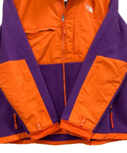 THE NORTH FACE（ザ ノース フェイス）THE NORTH FACE (ザ ノース フェイス) バイカラーボアジャケット オレンジ×パープル サイズ:XXLの古着・服飾アイテム