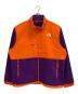 THE NORTH FACE（ザ ノース フェイス）の古着「バイカラーボアジャケット」｜オレンジ×パープル