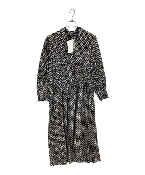 UNTITLED（アンタイトル）UNTITLED (アンタイトル) ボウタイワンピース ブラック サイズ:48 未使用品の古着・服飾アイテム