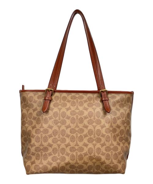 COACH（コーチ）COACH (コーチ) シグネチャー/トートバッグ ブラウンの古着・服飾アイテム