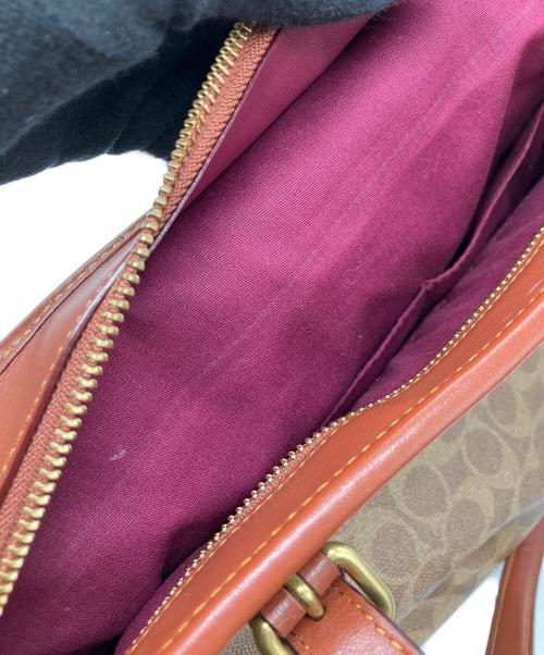 COACH（コーチ）COACH (コーチ) シグネチャー/トートバッグ ブラウンの古着・服飾アイテム
