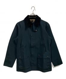 Barbour（バブアー）の古着「BEDALE/２レイヤーブルゾン」｜ネイビー