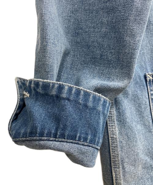 CarHartt（カーハート）CarHartt (カーハート) デニムカバーオール インディゴ サイズ:Ｌの古着・服飾アイテム