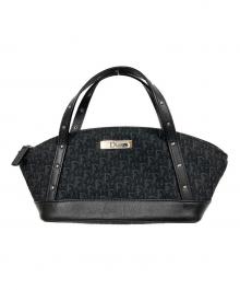 Christian Dior（クリスチャン ディオール）の古着「トロッター ミニハンドバッグ」｜ブラック