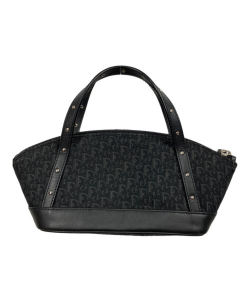 Christian Dior（クリスチャン ディオール）Christian Dior (クリスチャン ディオール) トロッター ミニハンドバッグ ブラックの古着・服飾アイテム
