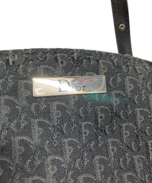 Christian Dior（クリスチャン ディオール）Christian Dior (クリスチャン ディオール) トロッター ミニハンドバッグ ブラックの古着・服飾アイテム