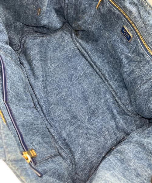 PRADA（プラダ）PRADA (プラダ) カナパ M /ハンドバッグ インディゴの古着・服飾アイテム