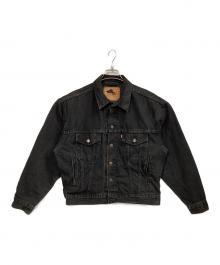 LEVI'S（リーバイス）の古着「後染め90’Sデニムジャケット」｜ブラック
