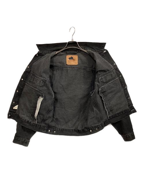 LEVI'S（リーバイス）LEVI'S (リーバイス) 後染め90’Sデニムジャケット ブラック サイズ:Ｓの古着・服飾アイテム