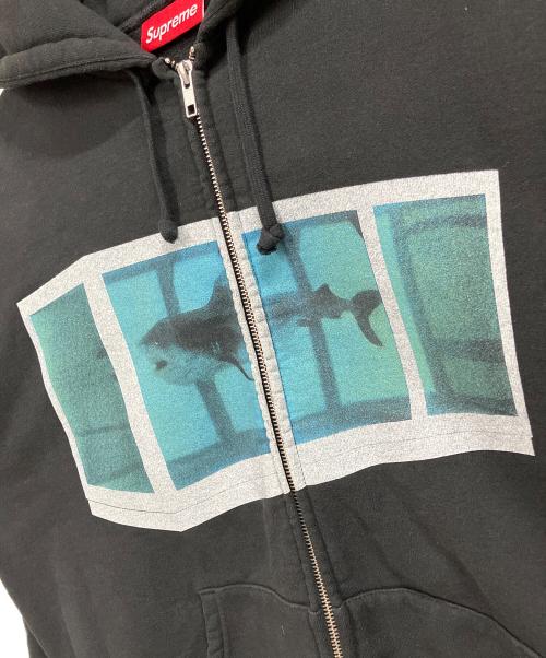 SUPREME（シュプリーム）Supreme (シュプリーム) Damien Hirst Zip Up Hooded Sweatshirt ブラック サイズ:Lの古着・服飾アイテム