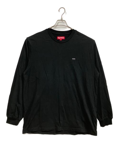 SUPREME（シュプリーム）Supreme (シュプリーム) スモールボックスロゴ 長袖カットソー ブラック サイズ:Lの古着・服飾アイテム