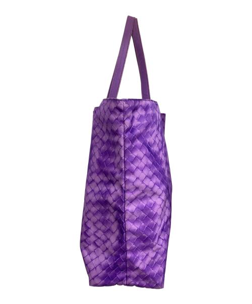 BOTTEGA VENETA（ボッテガベネタ）BOTTEGA VENETA (ボッテガベネタ) トートバッグ パープルの古着・服飾アイテム