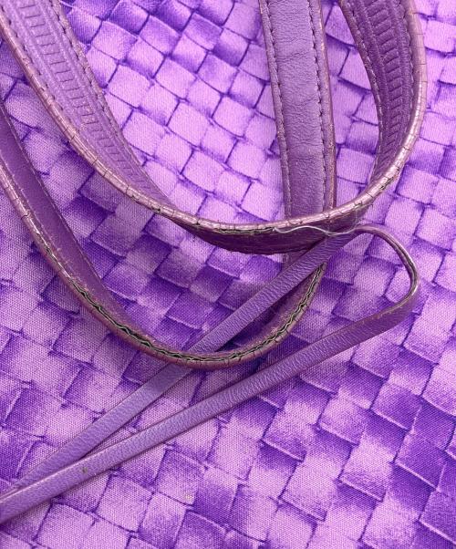BOTTEGA VENETA（ボッテガベネタ）BOTTEGA VENETA (ボッテガベネタ) トートバッグ パープルの古着・服飾アイテム