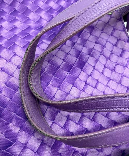 BOTTEGA VENETA（ボッテガベネタ）BOTTEGA VENETA (ボッテガベネタ) トートバッグ パープルの古着・服飾アイテム