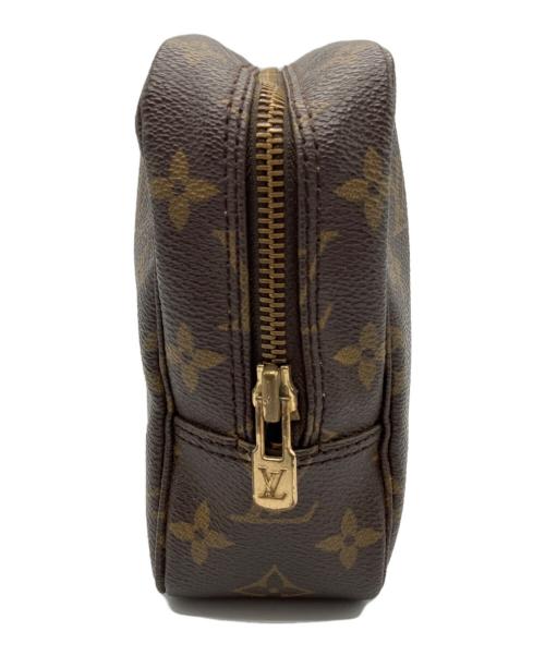 LOUIS VUITTON（ルイ ヴィトン）LOUIS VUITTON (ルイ ヴィトン) トゥルース・トワレット23 / クラッチバッグ ブラウンの古着・服飾アイテム