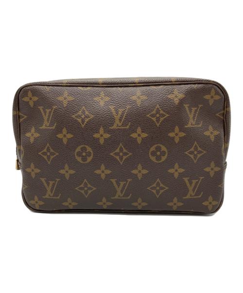 LOUIS VUITTON（ルイ ヴィトン）LOUIS VUITTON (ルイ ヴィトン) トゥルース・トワレット23 / クラッチバッグ ブラウンの古着・服飾アイテム