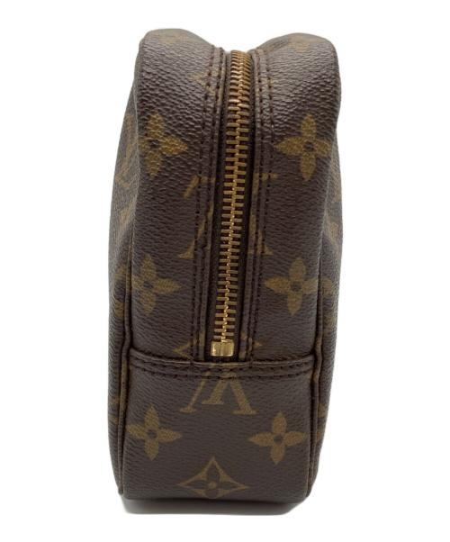 LOUIS VUITTON（ルイ ヴィトン）LOUIS VUITTON (ルイ ヴィトン) トゥルース・トワレット23 / クラッチバッグ ブラウンの古着・服飾アイテム